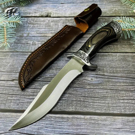 Custom Hand Forged Stainless Steel Hunting Knife EDC-Fixed blade knife