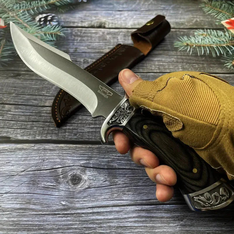 Custom Hand Forged Stainless Steel Hunting Knife EDC-Fixed blade knife