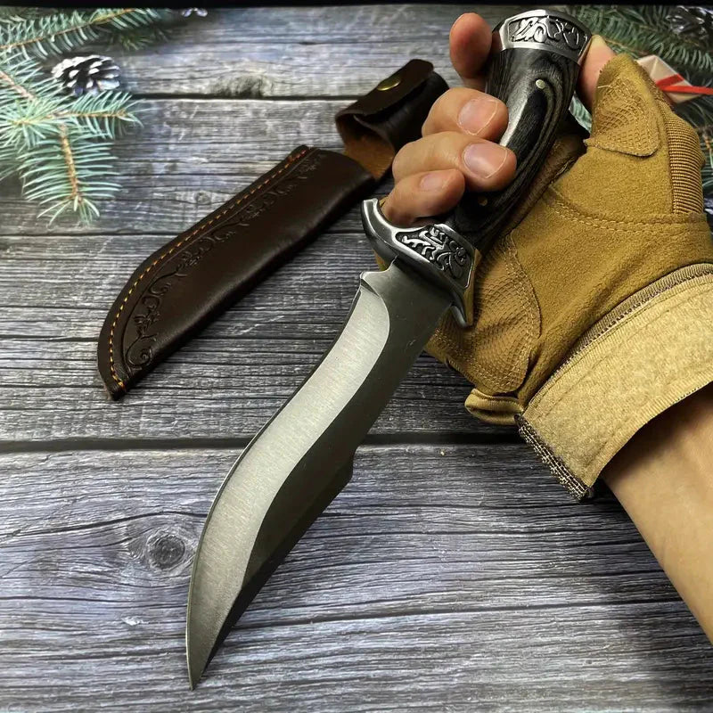 Custom Hand Forged Stainless Steel Hunting Knife EDC-Fixed blade knife